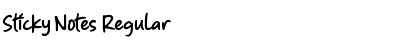 Download Sticky Notes Font Download Sticky Notes Font