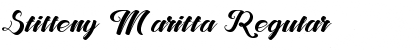 Download Stiffeny Maritta Font Download Stiffeny Maritta Font