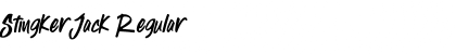 Download Stingker Jack Font Download Stingker Jack Font