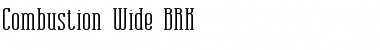 Download Combustion Wide BRK Font Download Combustion Wide BRK Font