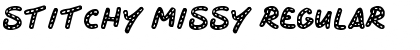 Download Stitchy Missy Font Download Stitchy Missy Font