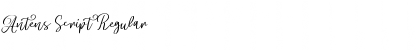 Download Antens Script Font Download Antens Script Font
