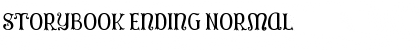 Download Storybook Ending Font Download Storybook Ending Font
