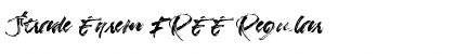 Download Strade Eqrem FREE Font Download Strade Eqrem FREE Font