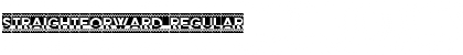 Download Straightforward Font Download Straightforward Font