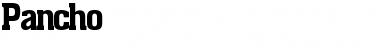 Download Pancho Font Download Pancho Font