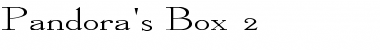 Download Pandora's Box 2 Font Download Pandora's Box 2 Font