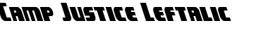 Download Camp Justice Leftalic Font Download Camp Justice Leftalic Font