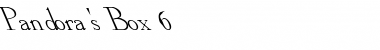 Download Pandora's Box 6 Font Download Pandora's Box 6 Font