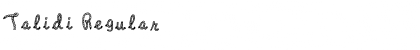 Download Talidi Font Download Talidi Font