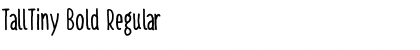 Download TallTiny Bold Font Download TallTiny Bold Font