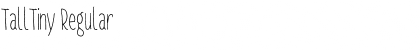 Download TallTiny Font Download TallTiny Font