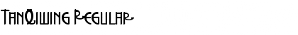 Download TanQiwing Font Download TanQiwing Font
