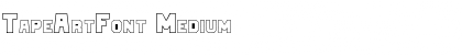 Download TapeArtFont Font Download TapeArtFont Font