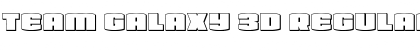 Download Team Galaxy 3D Font Download Team Galaxy 3D Font