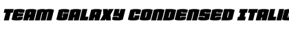 Download Team Galaxy Condensed Italic Font Download Team Galaxy Condensed Italic Font