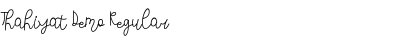Download Thahiyat Demo Font Download Thahiyat Demo Font