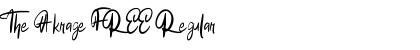 Download The Akrage FREE Font Download The Akrage FREE Font