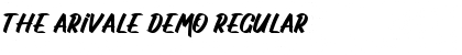 Download The Arivale Demo Font Download The Arivale Demo Font