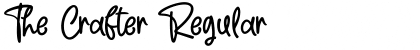 The Crafter Regular Font