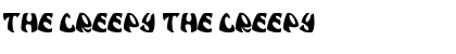 Download THE CREEPY Font Download THE CREEPY Font