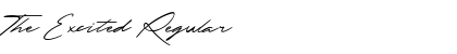 Download The Excited Font Download The Excited Font