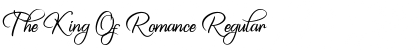 Download The King Of Romance Font Download The King Of Romance Font