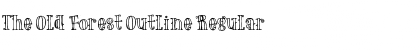 Download The Old Forest Outline Font Download The Old Forest Outline Font