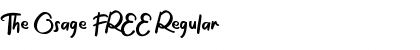 Download The Osage FREE Font Download The Osage FREE Font