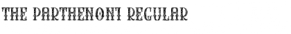 Download THE PARTHENON1 Font Download THE PARTHENON1 Font