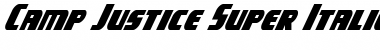 Download Camp Justice Super-Italic Font Download Camp Justice Super-Italic Font