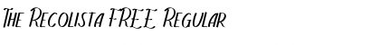 Download The Recolista FREE Font Download The Recolista FREE Font