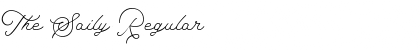 Download The Saily Font Download The Saily Font