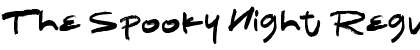Download The Spooky Night Font Download The Spooky Night Font
