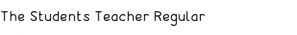 Download The Students Teacher Font Download The Students Teacher Font