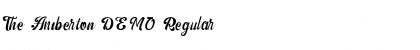 Download The Amberton DEMO Font Download The Amberton DEMO Font