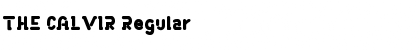 Download THE CALVIR Font Download THE CALVIR Font