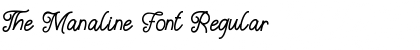 Download The Manaline Font Font Download The Manaline Font Font