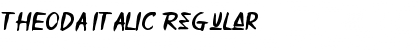 Download THEODA ITALIC Font Download THEODA ITALIC Font
