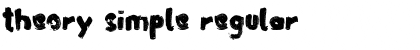 Download Theory Simple Font Download Theory Simple Font