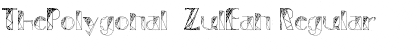 ThePolygonal-ZulEan Regular Font