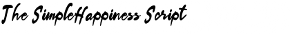Download The SimpleHappiness Font Download The SimpleHappiness Font