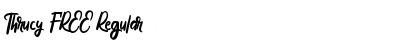 Download Thrucy FREE Font Download Thrucy FREE Font