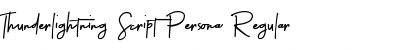 Download Thunderlightning Script Persona Font Download Thunderlightning Script Persona Font