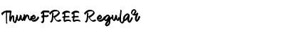 Download Thune FREE Font Download Thune FREE Font