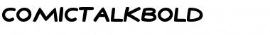 Download ComicTalkBold Font Download ComicTalkBold Font