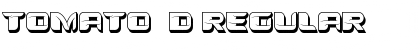 Download Tomato 3D Font Download Tomato 3D Font