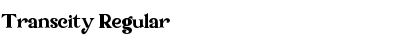 Download Transcity Font Download Transcity Font