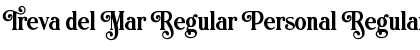 Download Treva del Mar Regular Personal Font Download Treva del Mar Regular Personal Font
