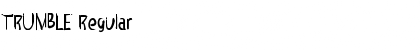 Download TRUMBLE Font Download TRUMBLE Font